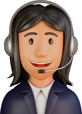 Female Customer Service 3d Profession Avatar